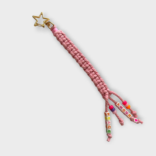 Porte clé Macramé
